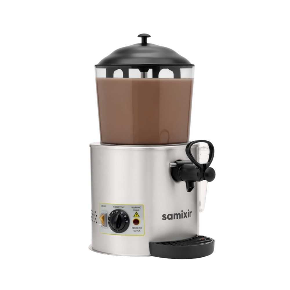 Samixir SC06-I Sıcak Çikolata ve Sahlep Makinesi, 6 L, Inox